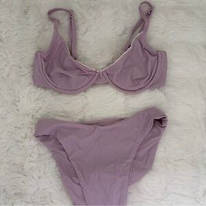 Princess Polly lilac Two-Piece Bikini Set